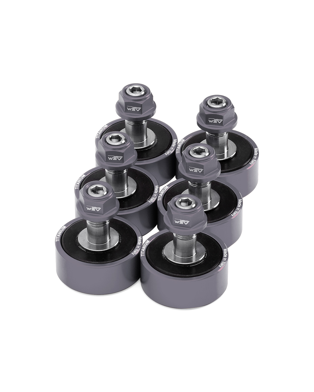 AEM FACTORY - KTM STAINLESS CUSH DRIVES WITH COLOR MATCHED